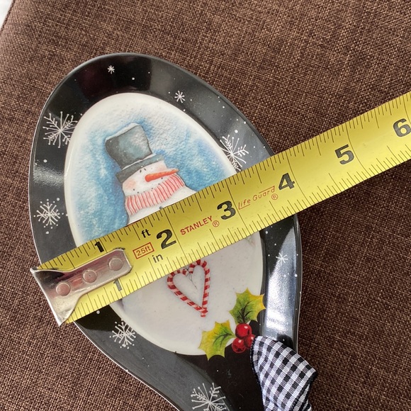 Snowman Spoon-rest NWOT - Picture 3 of 5